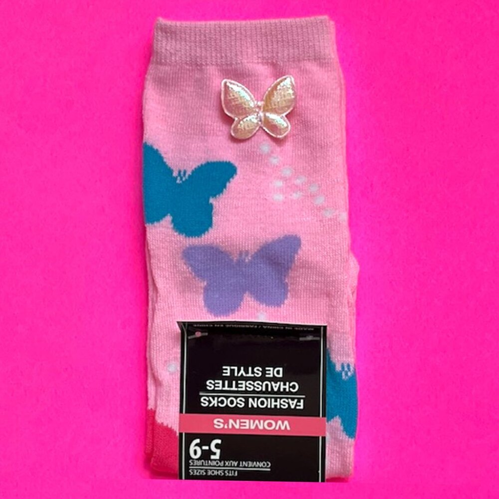 Cute Butterfly Socks